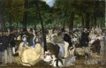 Music in the Tuileries Gard Eduard Manet